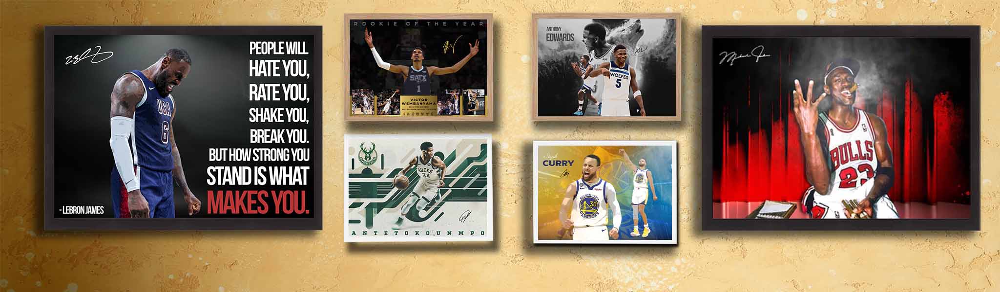 NBA Posters by www.sportscaveshop.com