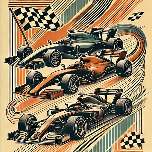 Motor Racing Art Collection