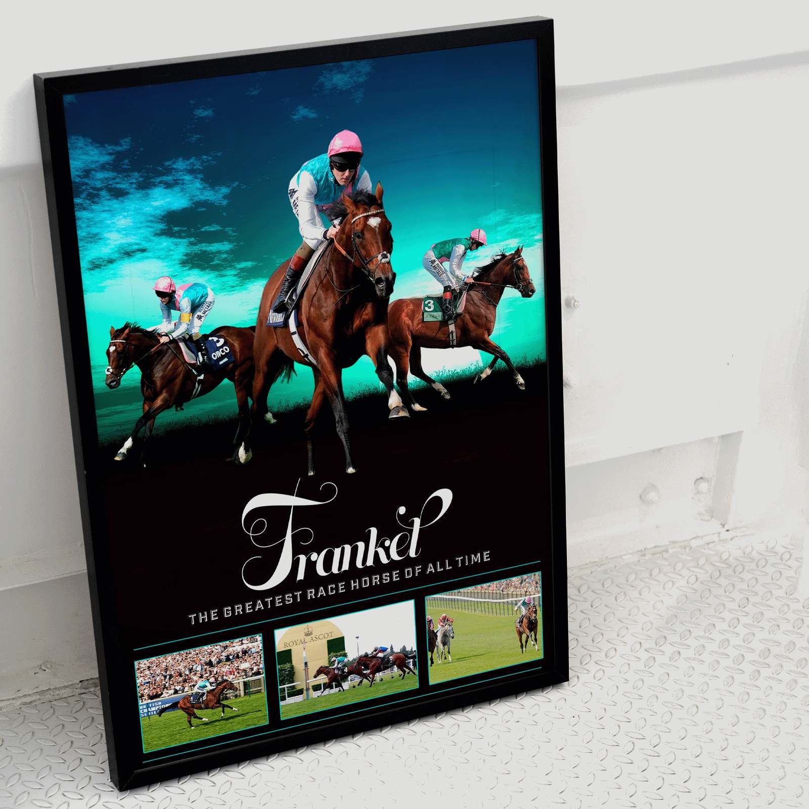 Frankel Horse Racing Art Sports Cave.