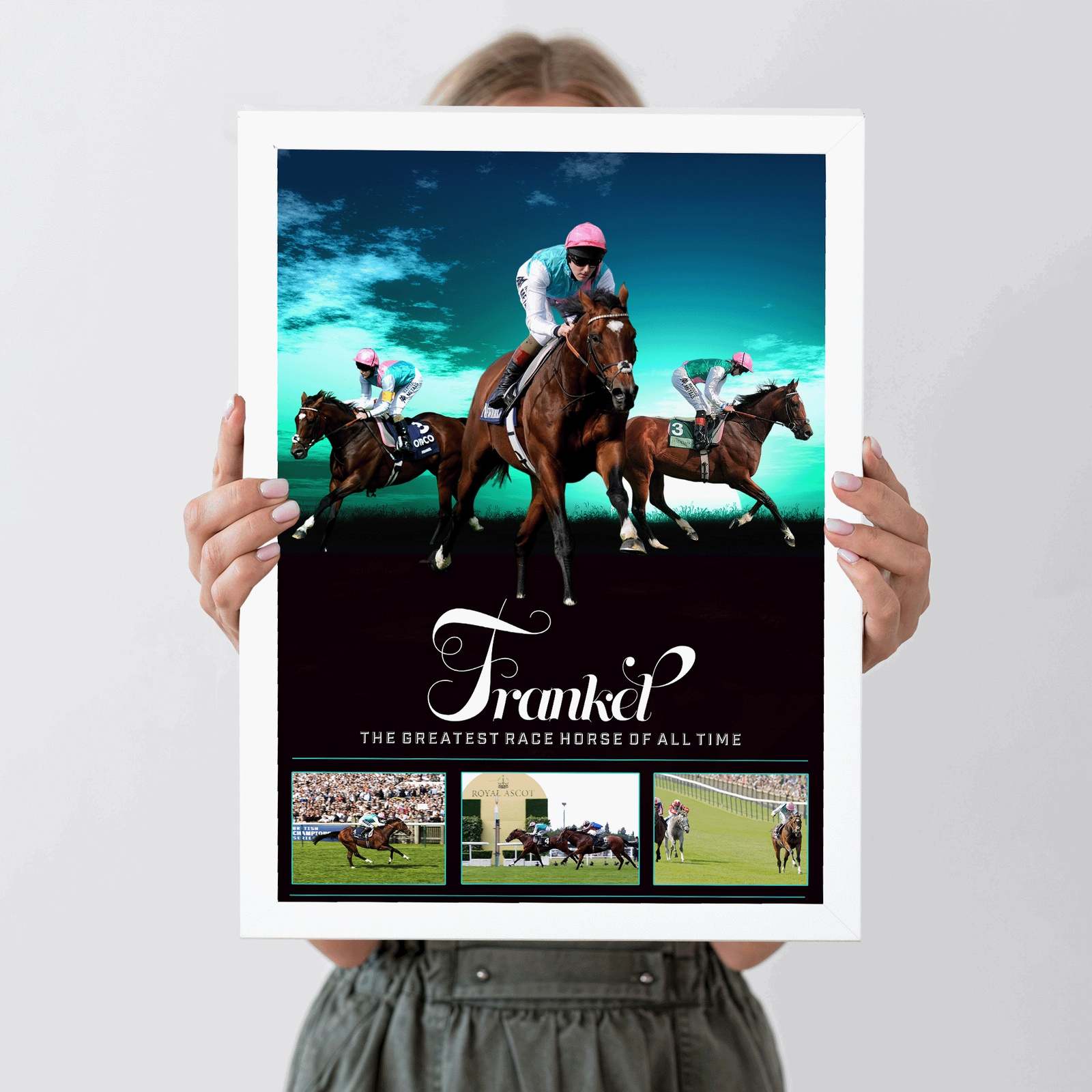 Frankel Horse Racing Art Sports Cave.